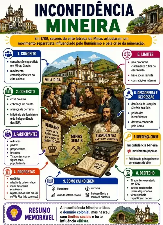 Inconfidência Mineira - ENEM