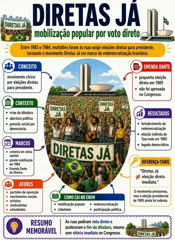 Diretas Já - ENEM